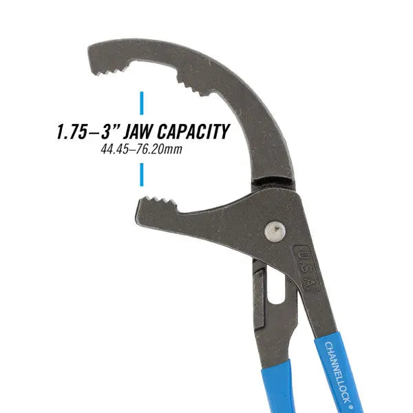 Channellock Oil Filter/PVC Plier, 9 in - CL 209 Channellock