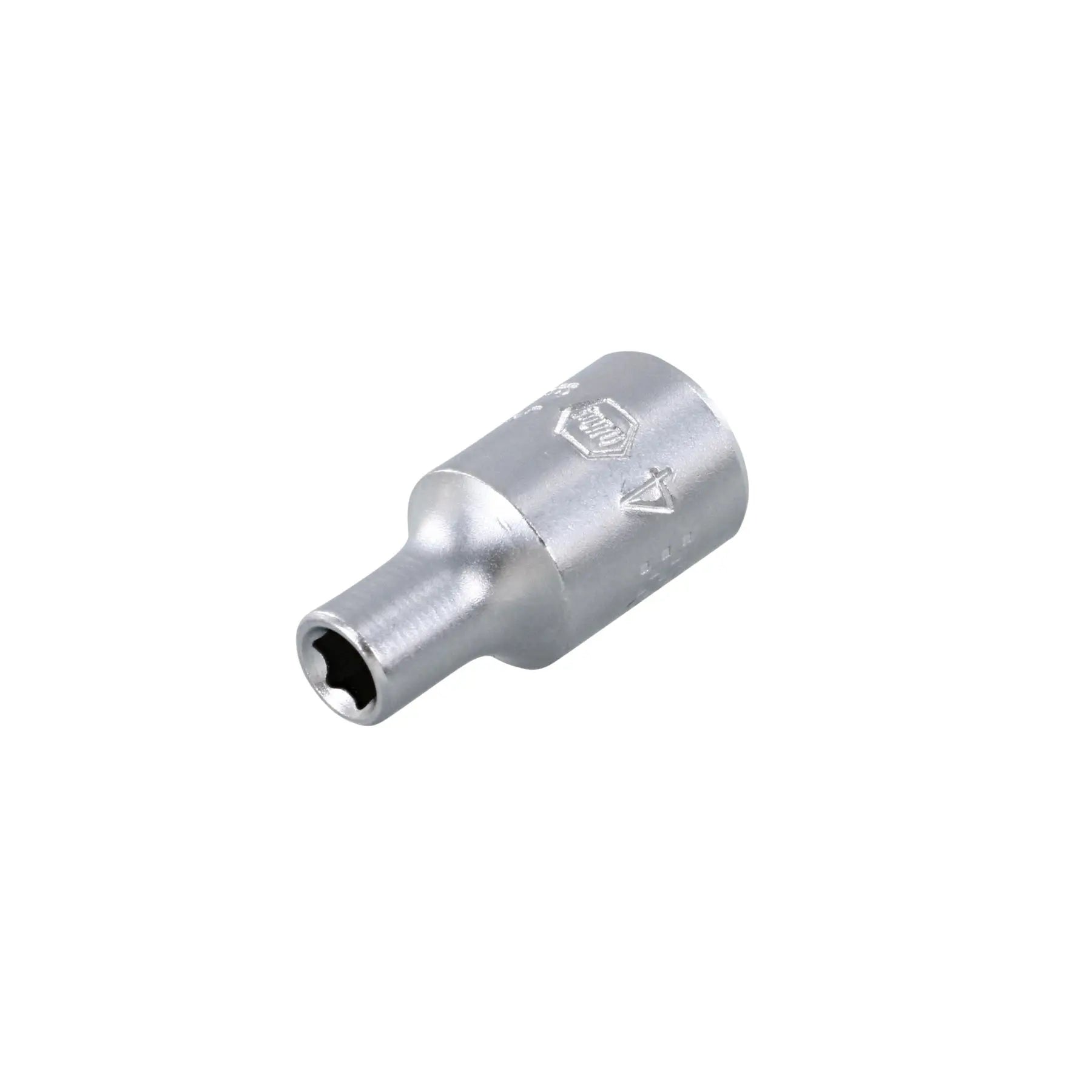 Wiha 33316, 1/4" Drive Socket, 6 Point, 4.0mm Wiha