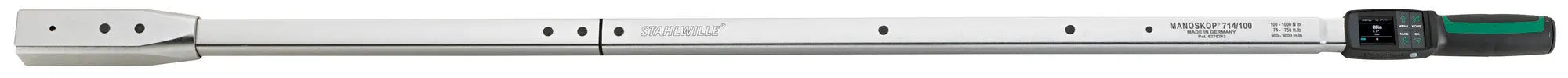 STAHLWILLE 96500100 MANOSKOPÂ® tightening angle torque wrenches with mount for insert tools 100-1000NM Stahlwille