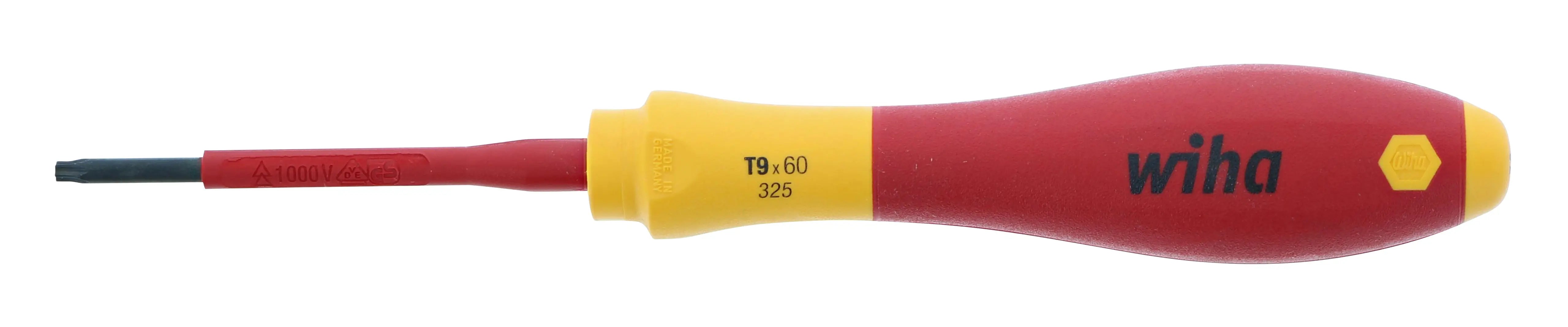 Wiha 32526, Insulated TORX® Screwdriver T9 Wiha