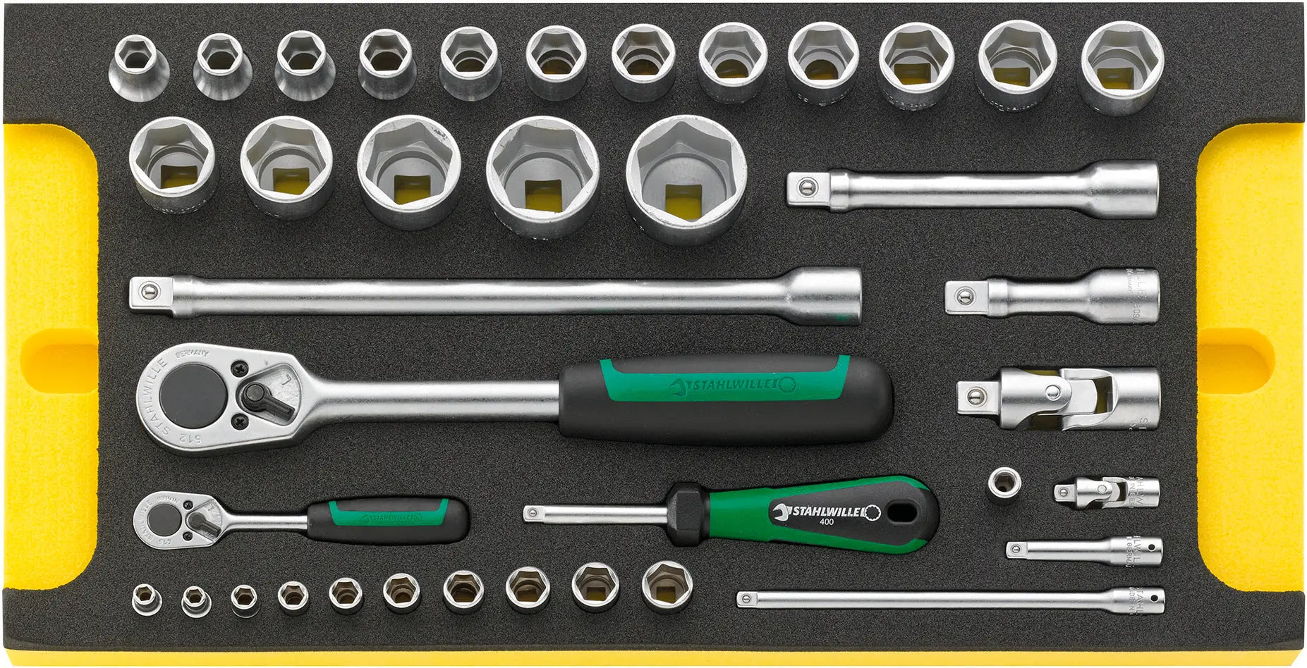 Stahlwille Set of 89 Assortment Tool for Trolley No. 13217 with TCS Insert - ST 97842803 Stahlwille