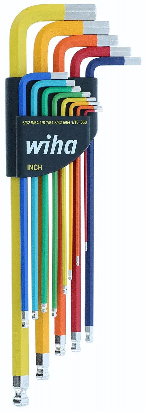 Wiha 66981, Color Coded Hex L-Keys 13 Pc Inch Wiha