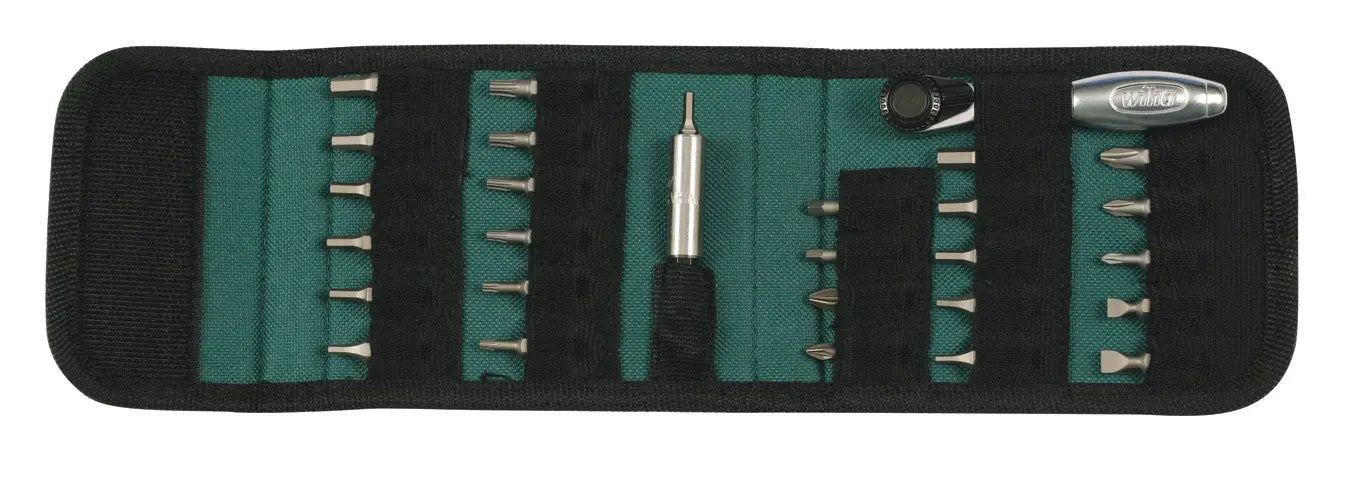 Wiha 74992, 1/4" Revs Ratchet and Bit Set 29 Piece Wiha