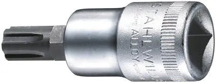 Stahlwille 1/2 in Ribe Drive Screwdriver Socket, M8 - ST 03090008 Stahlwille