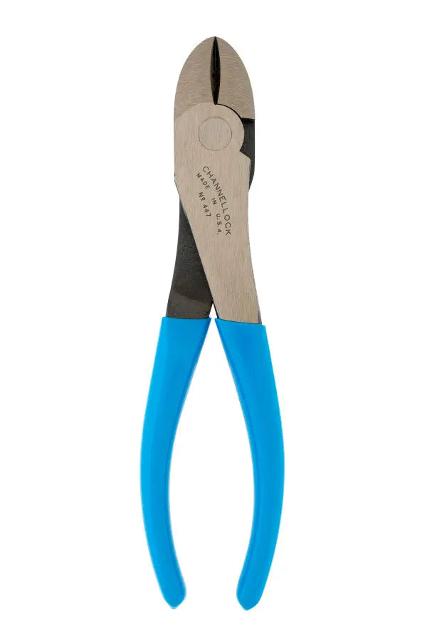 Channellock High Leverage Curved Diagonal Cutting Plier, 7.75 in - CL 447 Channellock