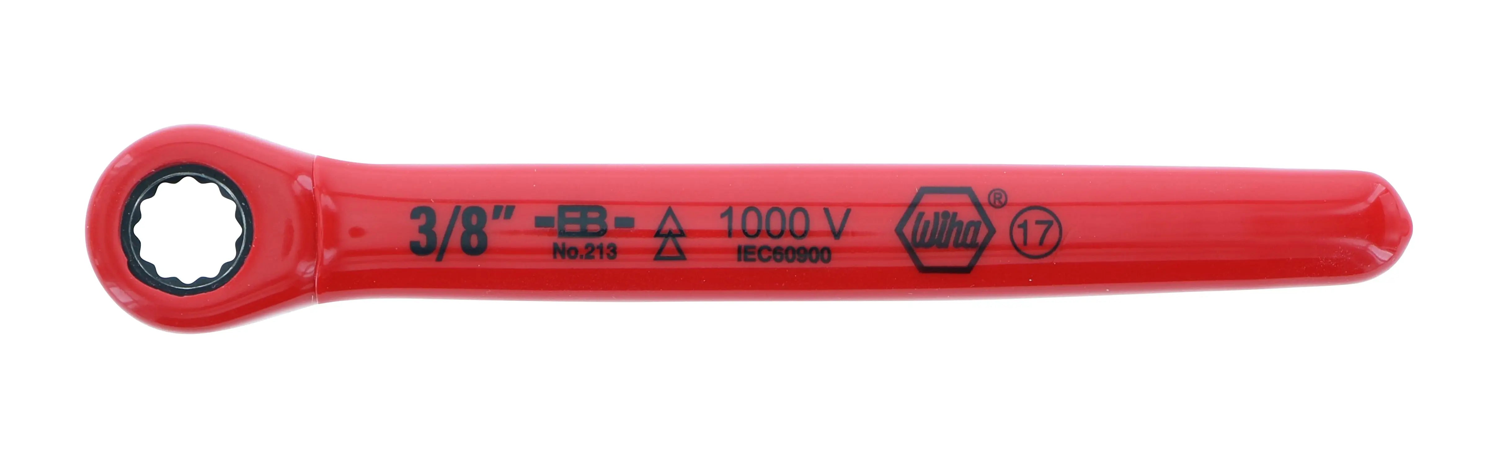 Wiha 21325, Insulated Ratchet Wrench 3/8" Wiha