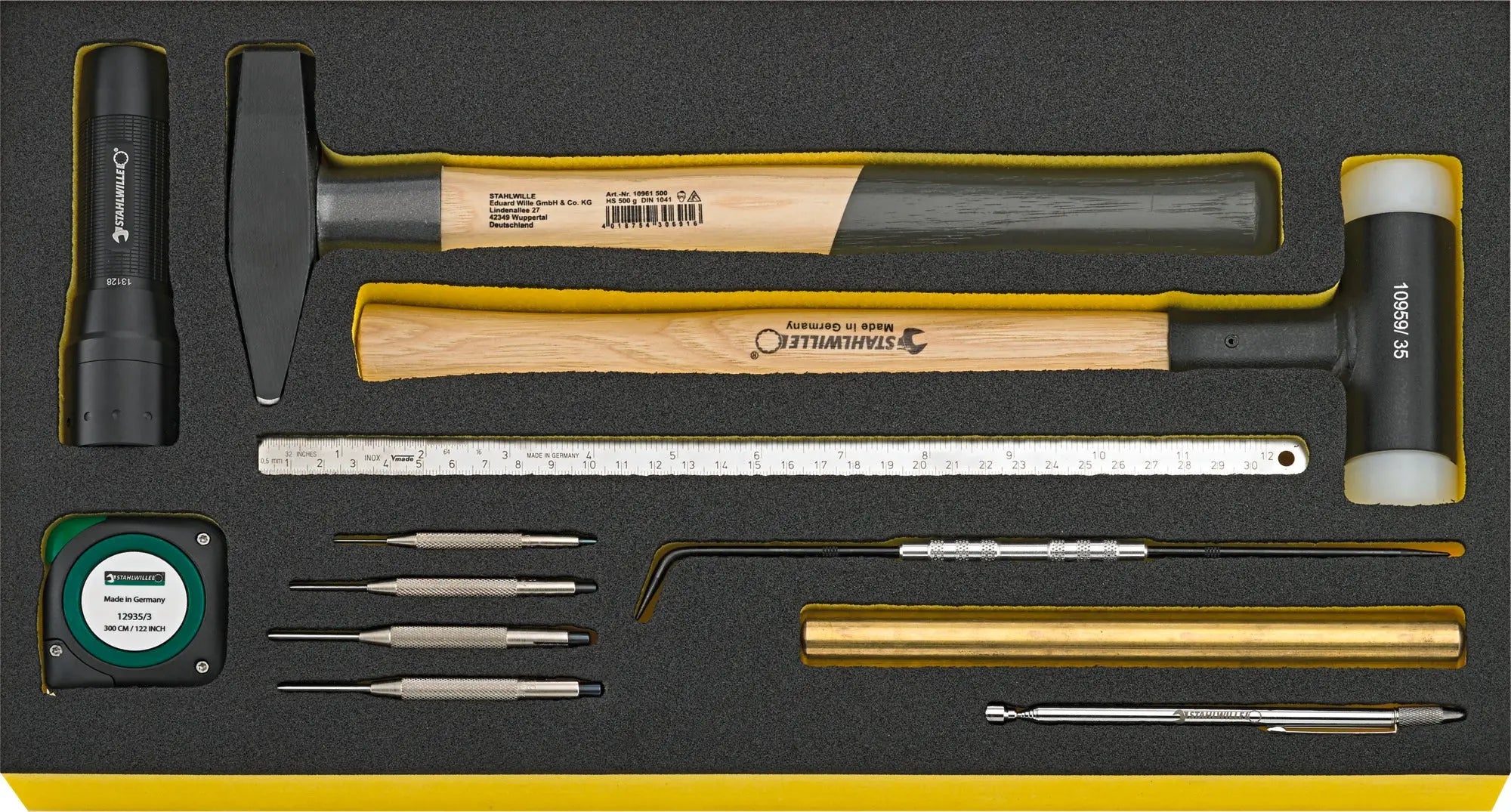Stahlwille Set of 163 Inch Size Line Maintenance Tools with Tool Trolley no. 13217 - ST 98814935 Stahlwille