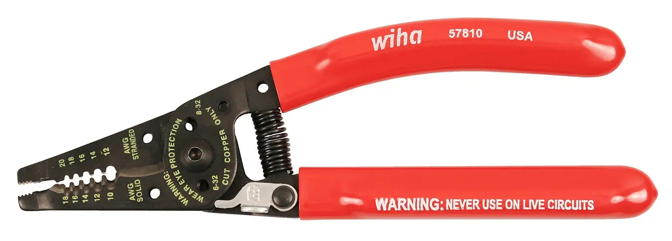 Wiha 57810, Wire Stripping Pliers 7.25" Wiha