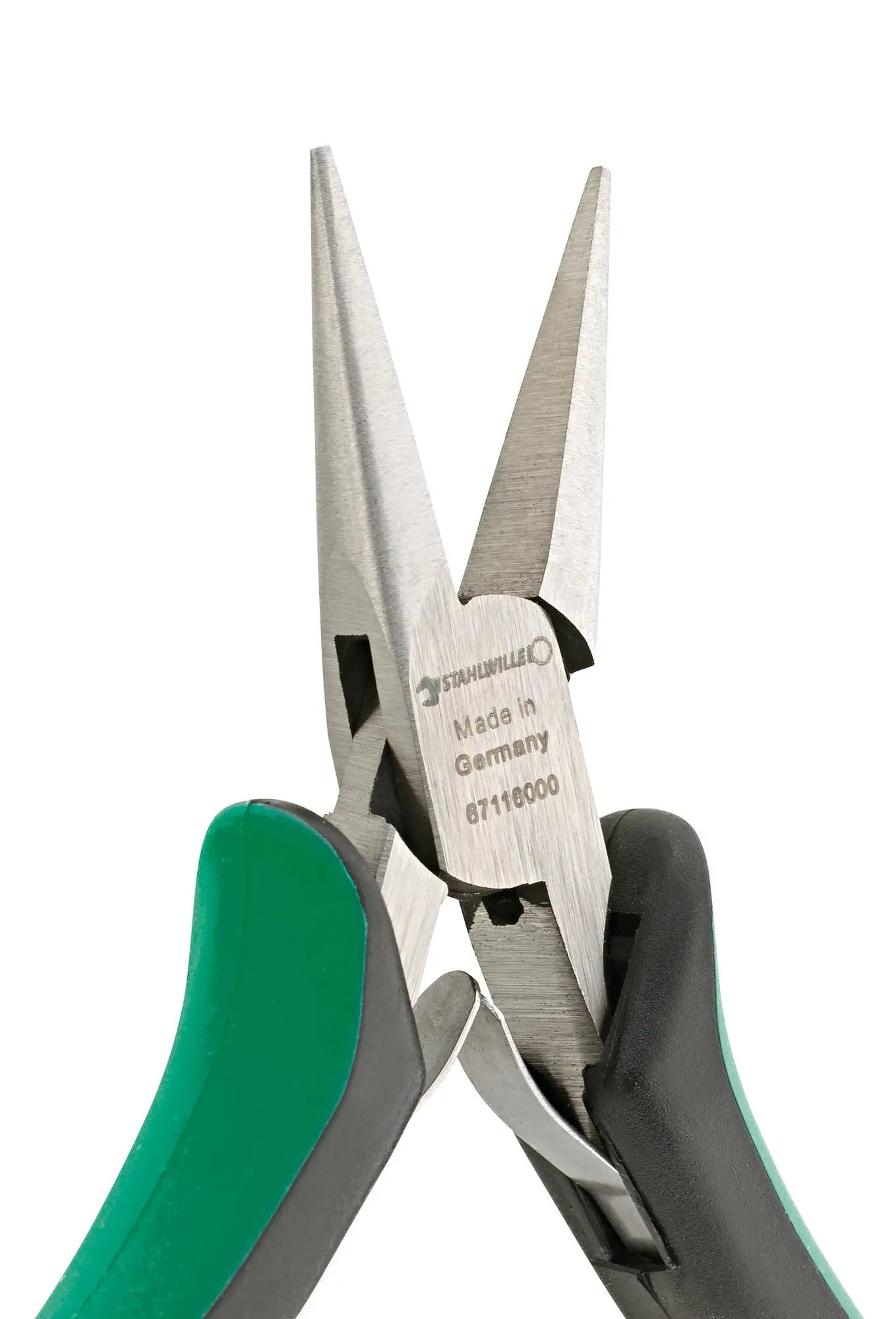 Stahlwille Electronic Flat Round Nose Plier, Length 130mm - ST 67116000 Stahlwille