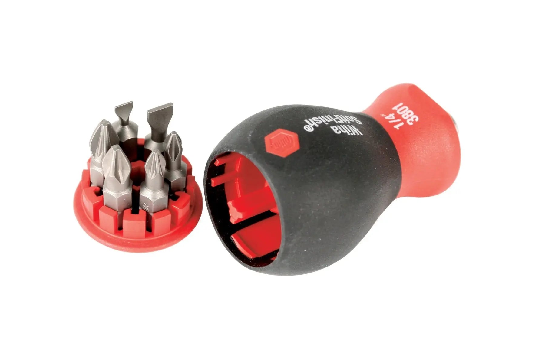 Wiha 38043, SoftFinish® Stubby Bit Holder 7 Pc. Set Wiha