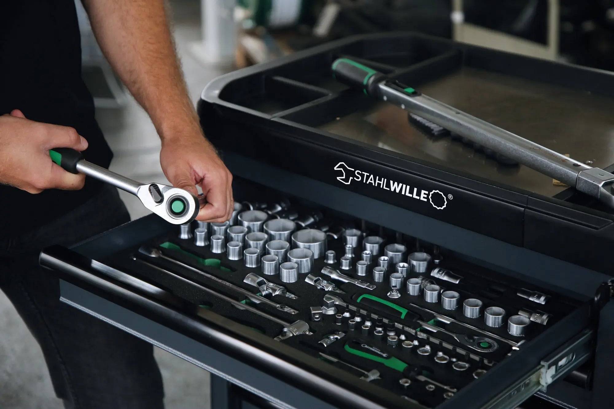 Stahlwille 6-Drawer Tool Trolley - ST 81200154 Stahlwille