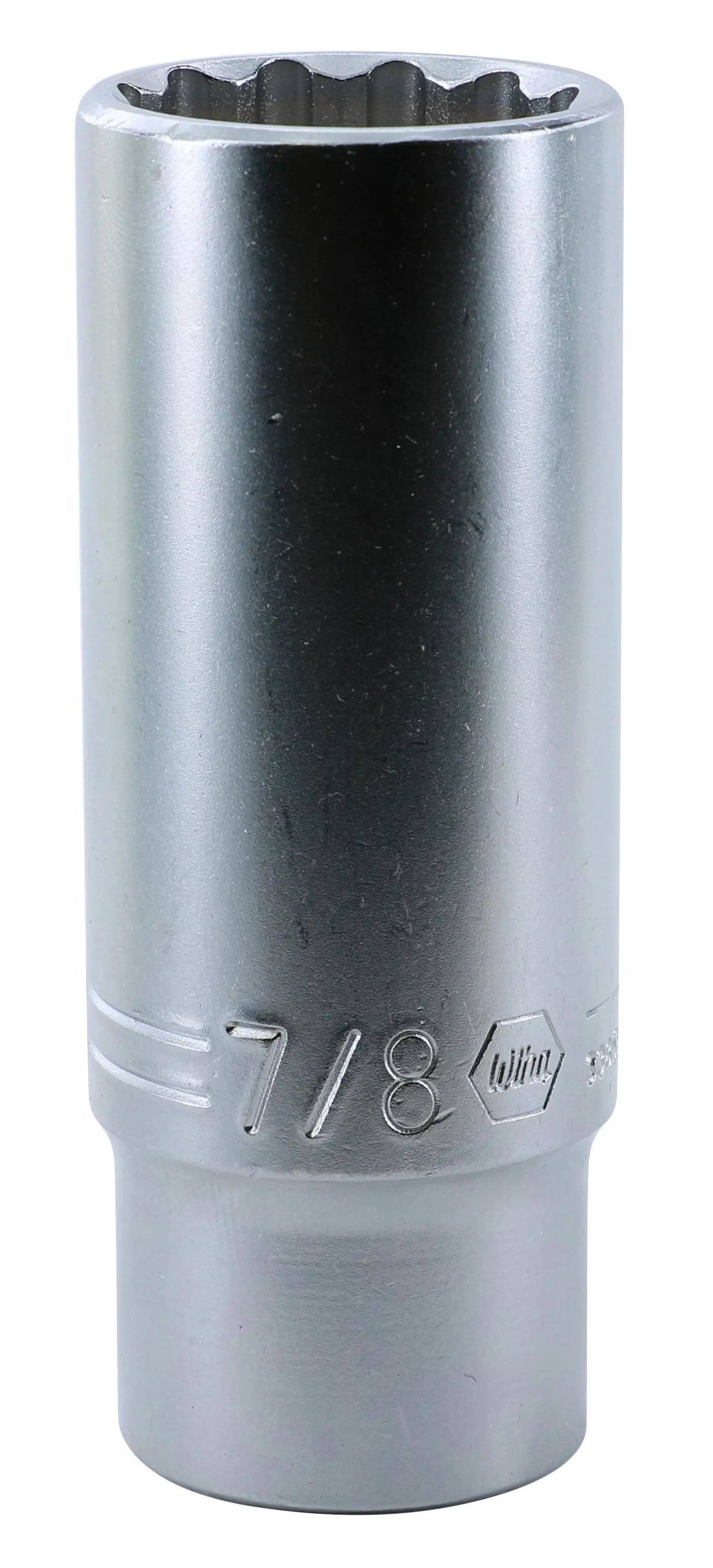 Wiha 33859, 1/2" Drive Deep Socket, 12 Point, 7/8" Wiha