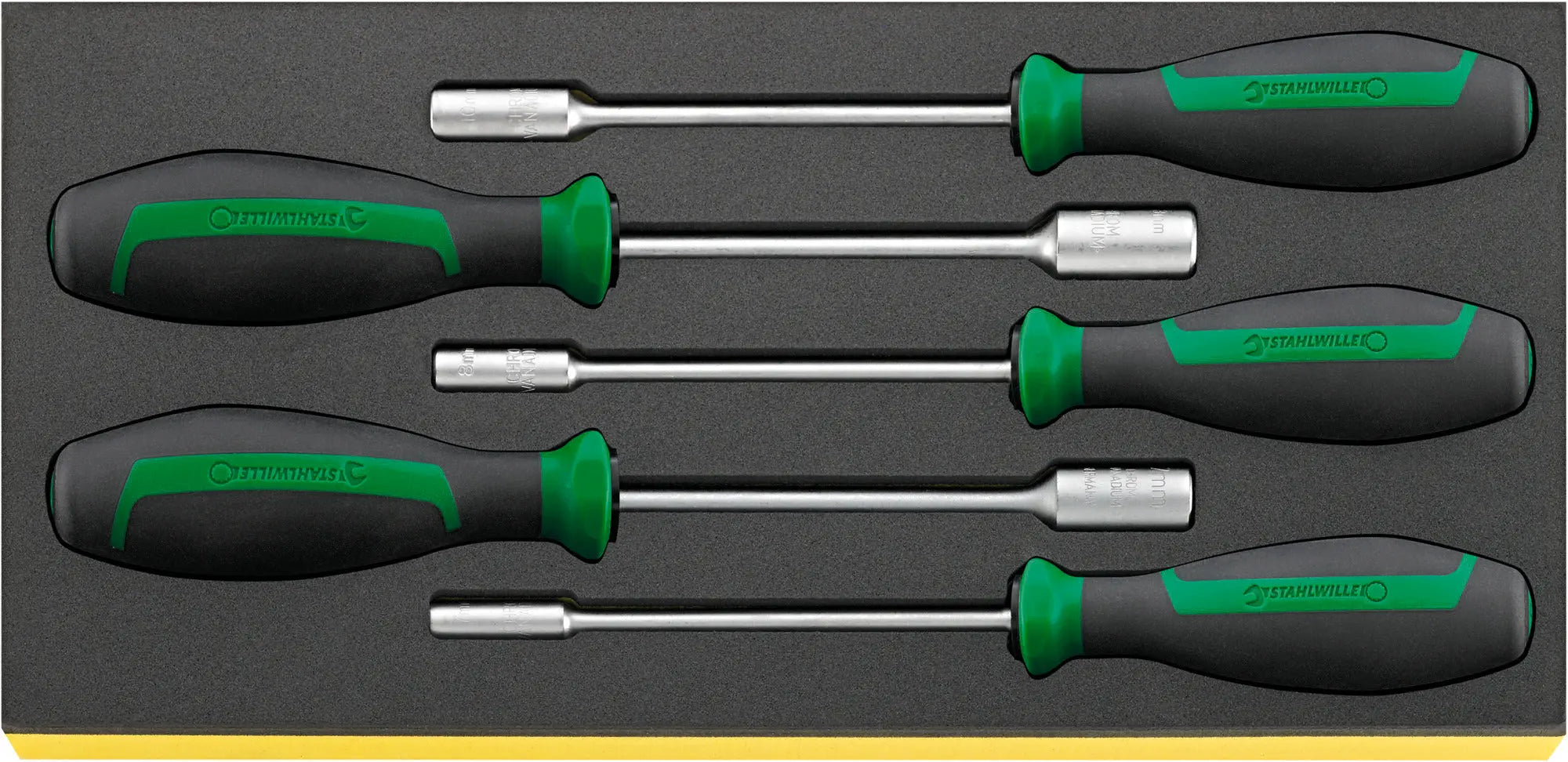 Stahlwille Set of 5 Drall Socket Screwdriver - ST 96838757 Stahlwille