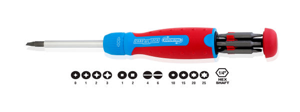 Channellock 13-in-1 Code Blue Ratcheting Multi-Bit Screwdriver - CL 131CB Screwdriver