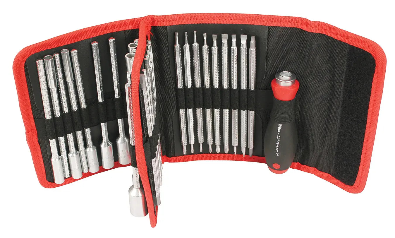 Wiha 28188, Drive-Loc VI Wallet 32 Pc. Set Wiha