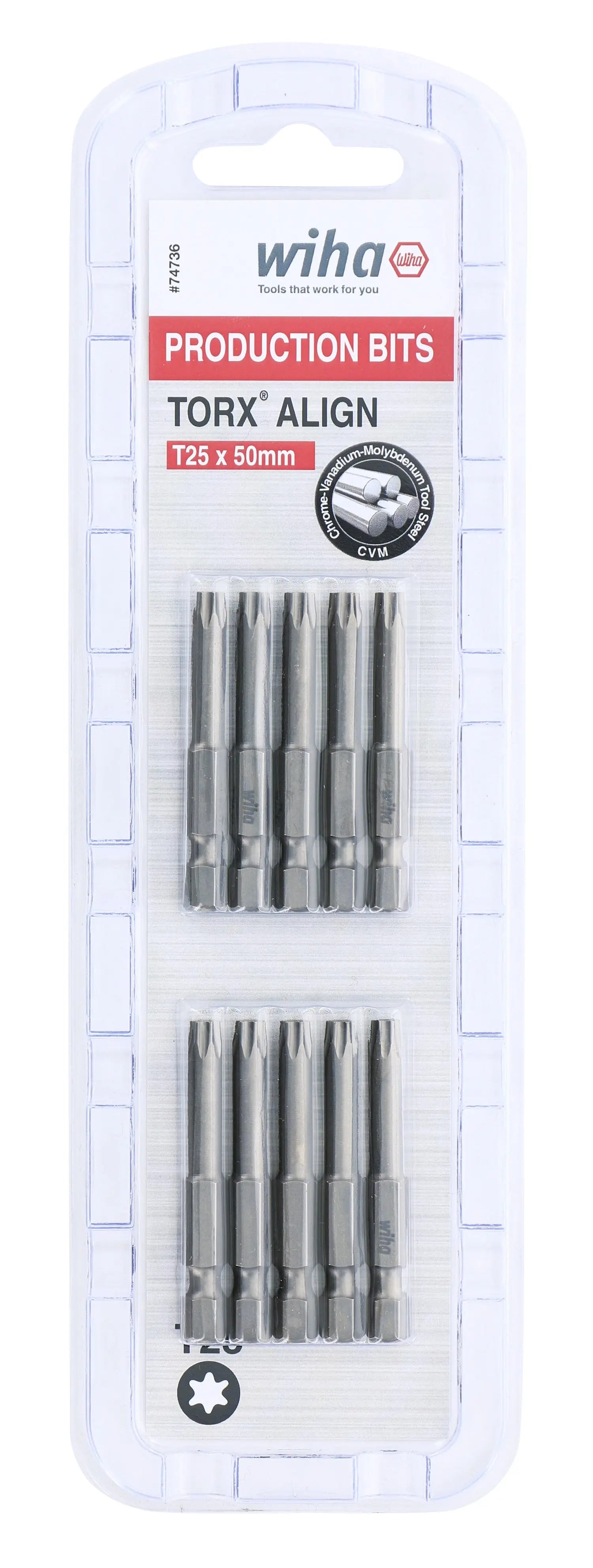 Wiha 74736, TORX® Align Power Bit T25 x 50mm Wiha