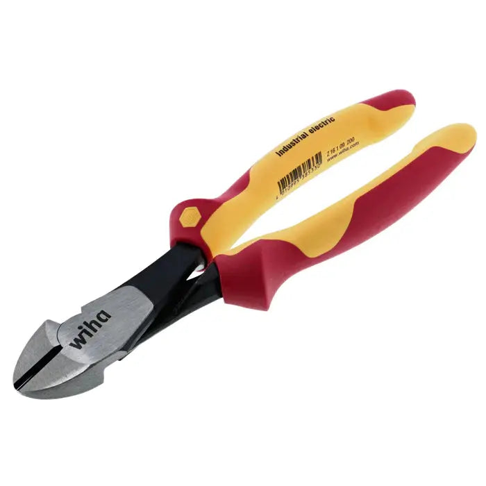 Wiha 32939, Insulated Industrial H. Leverage Cutters Wiha