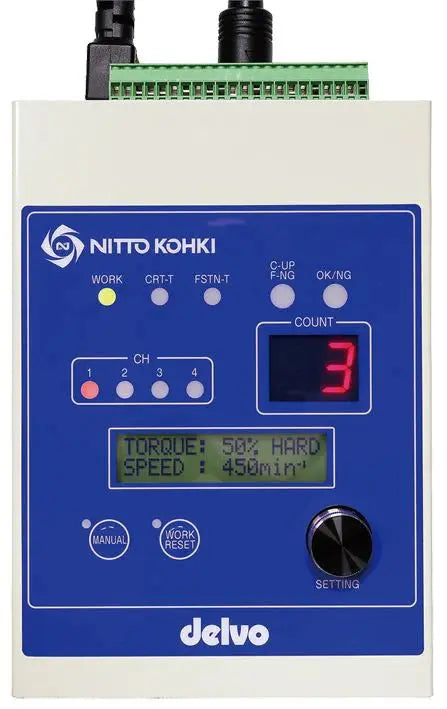 Nitto Kohki Delvo DCC0101X-AZP Controller, 4-channel 24V Controller
