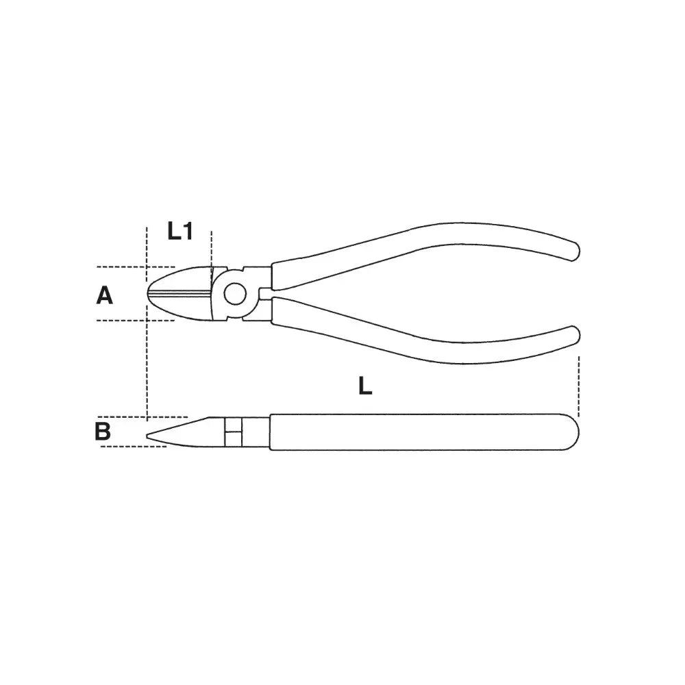 Beta Tools (Article# 1082MQ 140) Insulated Diagonal Cutting Nipper, 1000V - BT 10820094 Beta Tools