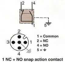 Knight Global Electric Trigger Control Handle, (1) 4-Pin Micro Limit Switch, (1) Thumb Lever - KG GMEPTA9050 Knight Global