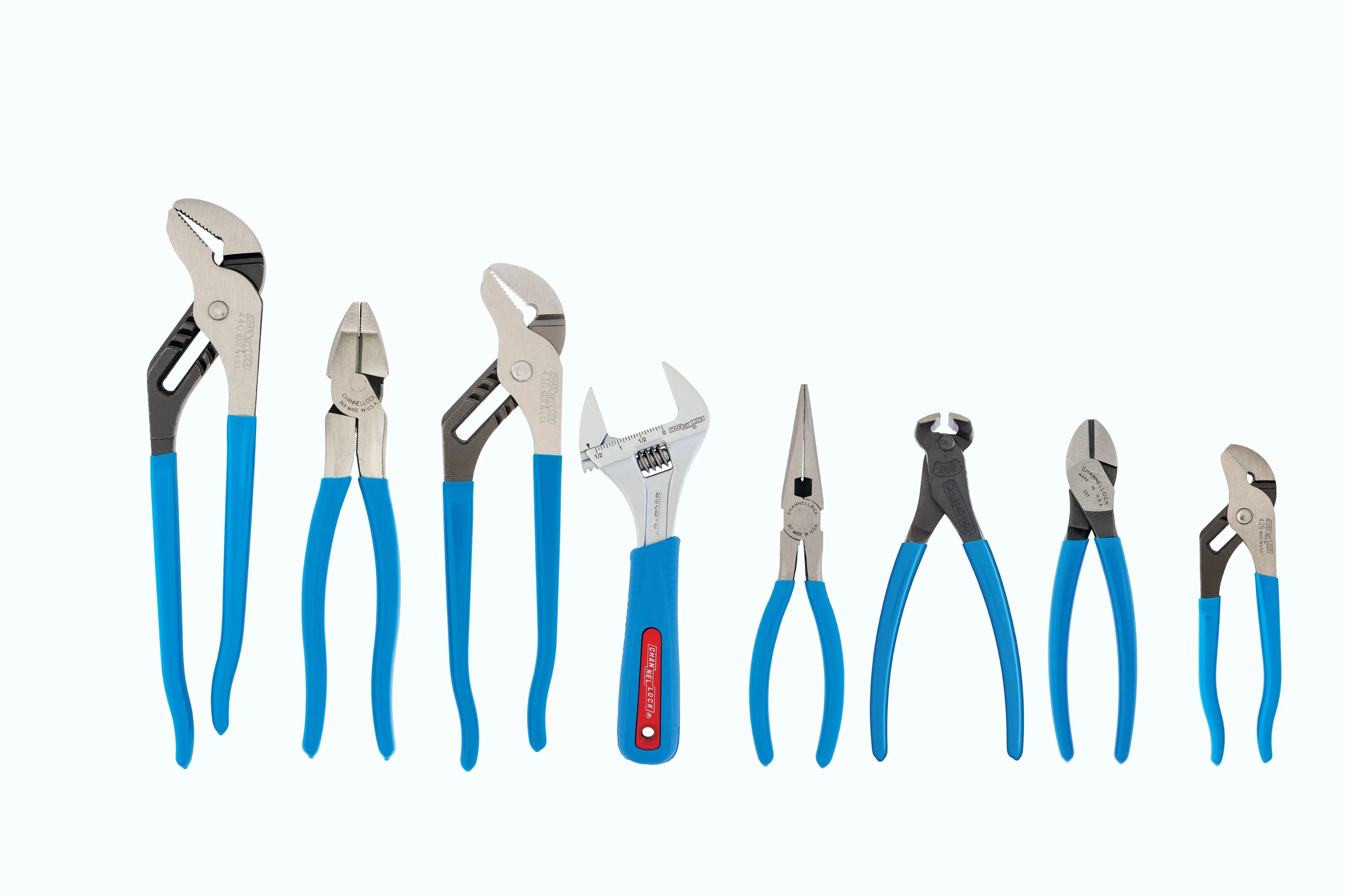 Channellock Set of 8 Professional Tool with Roll - CL TOOL ROLL-8 Channellock