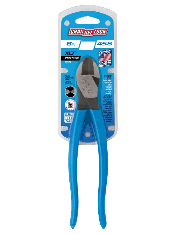 Channellock XLT Center Cutting Plier, 8.31 in - CL 458 Channellock