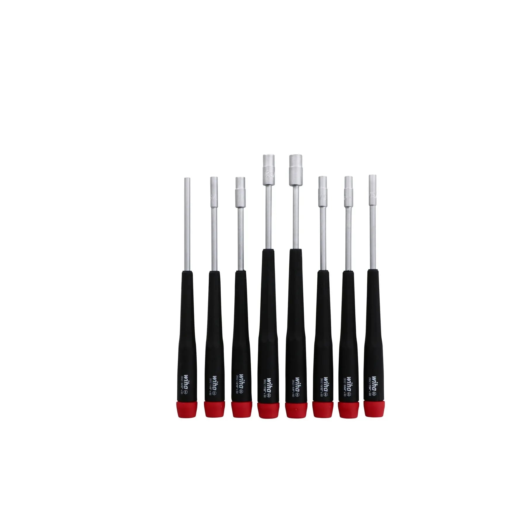 Wiha 26591, Precision Inch Nut Driver 8 Pc. Set Wiha