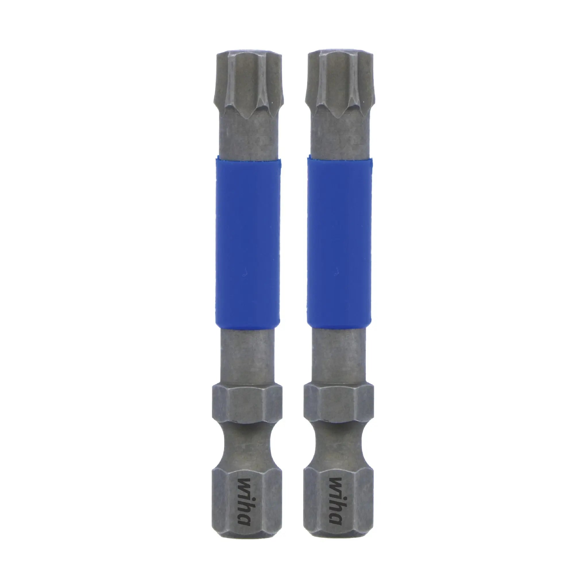Wiha Set of 2 Terminator Blue Impact Bits, T40 x 2 in - WI 70223 Wiha
