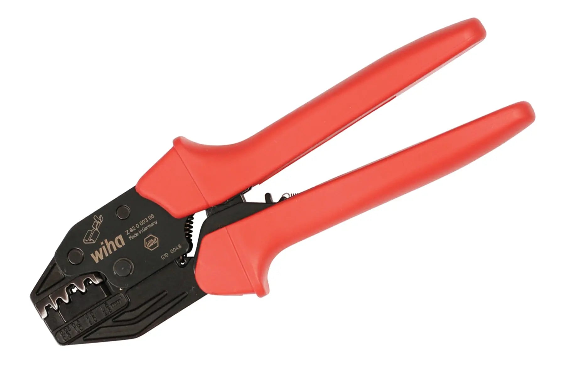 Wiha Push on Terminals Ratchet Crimper - WI 43624 Wiha