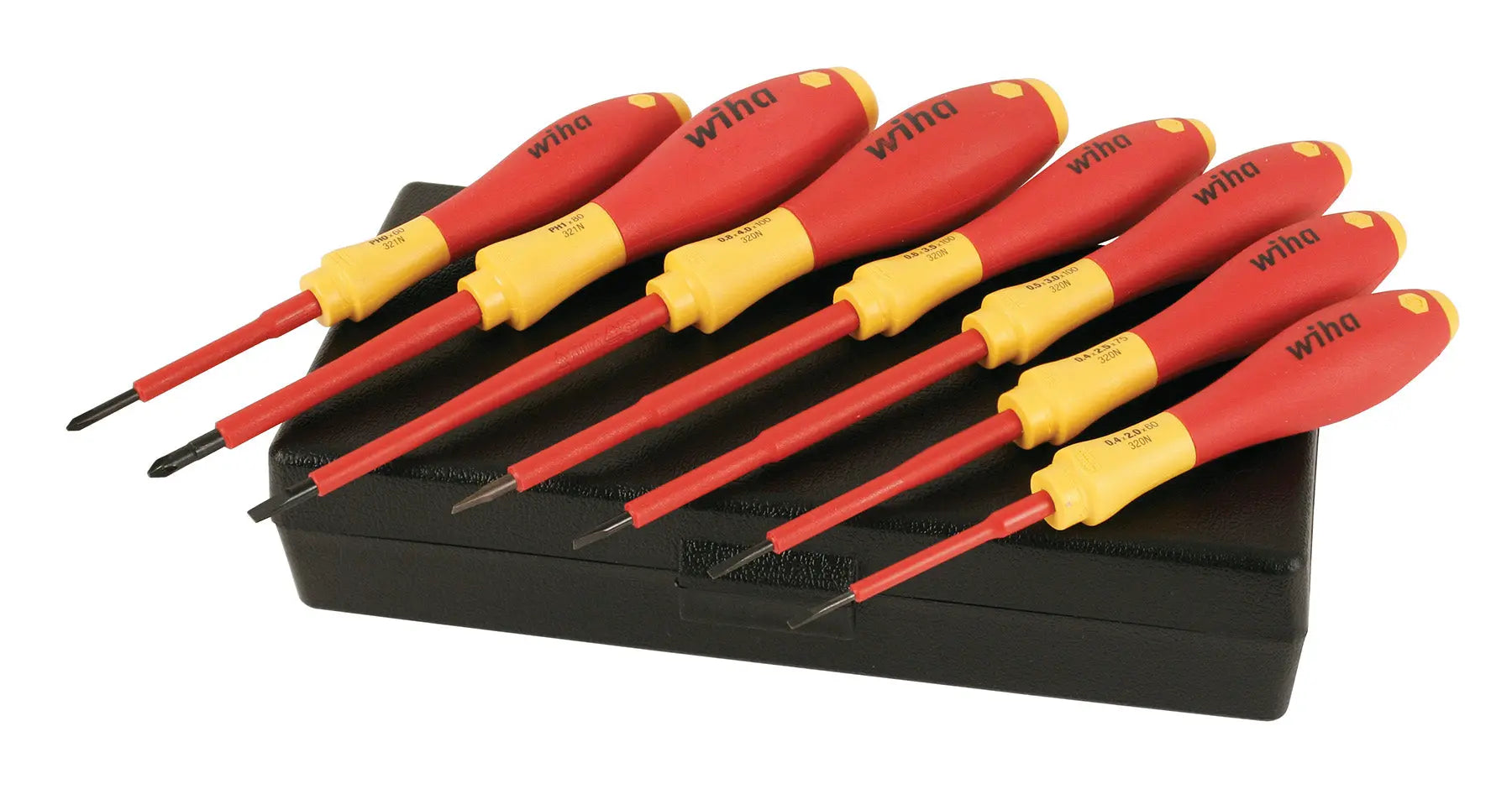 Wiha 32188, Insulated Slotted/Phillips Driver Set Wiha