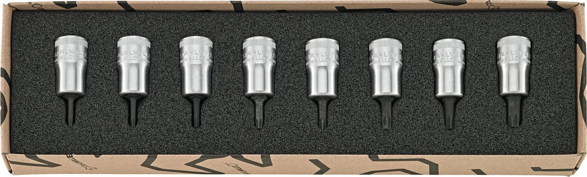 Stahlwille Set of 8 Torx Screwdriver Socket - ST 96021001 Stahlwille