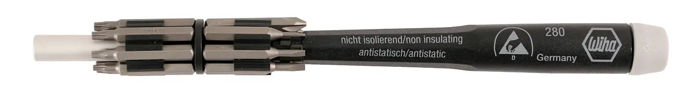 Wiha 75093, Sys 4 ESD Micro Bit Set Sl/PH TORX® Wiha