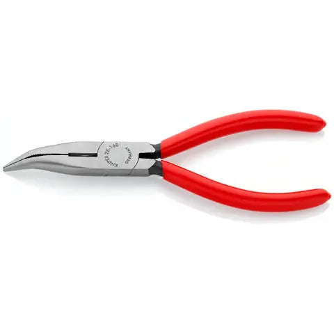 Knipex 25 21 160 | 6 1/4" Long Nose 40Â° Angled Pliers with Cutter Knipex