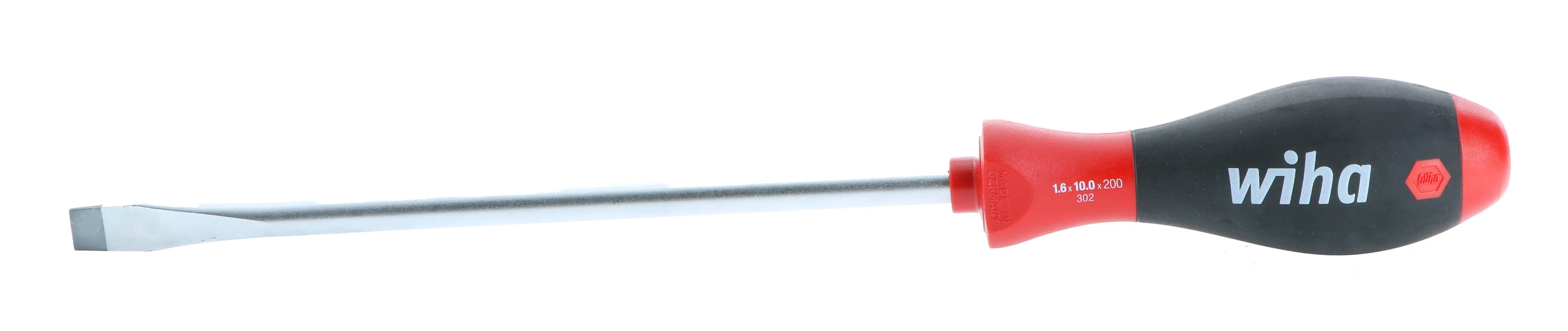 Wiha 30235, SoftFinish® Slotted Screwdriver 10.0mm Wiha