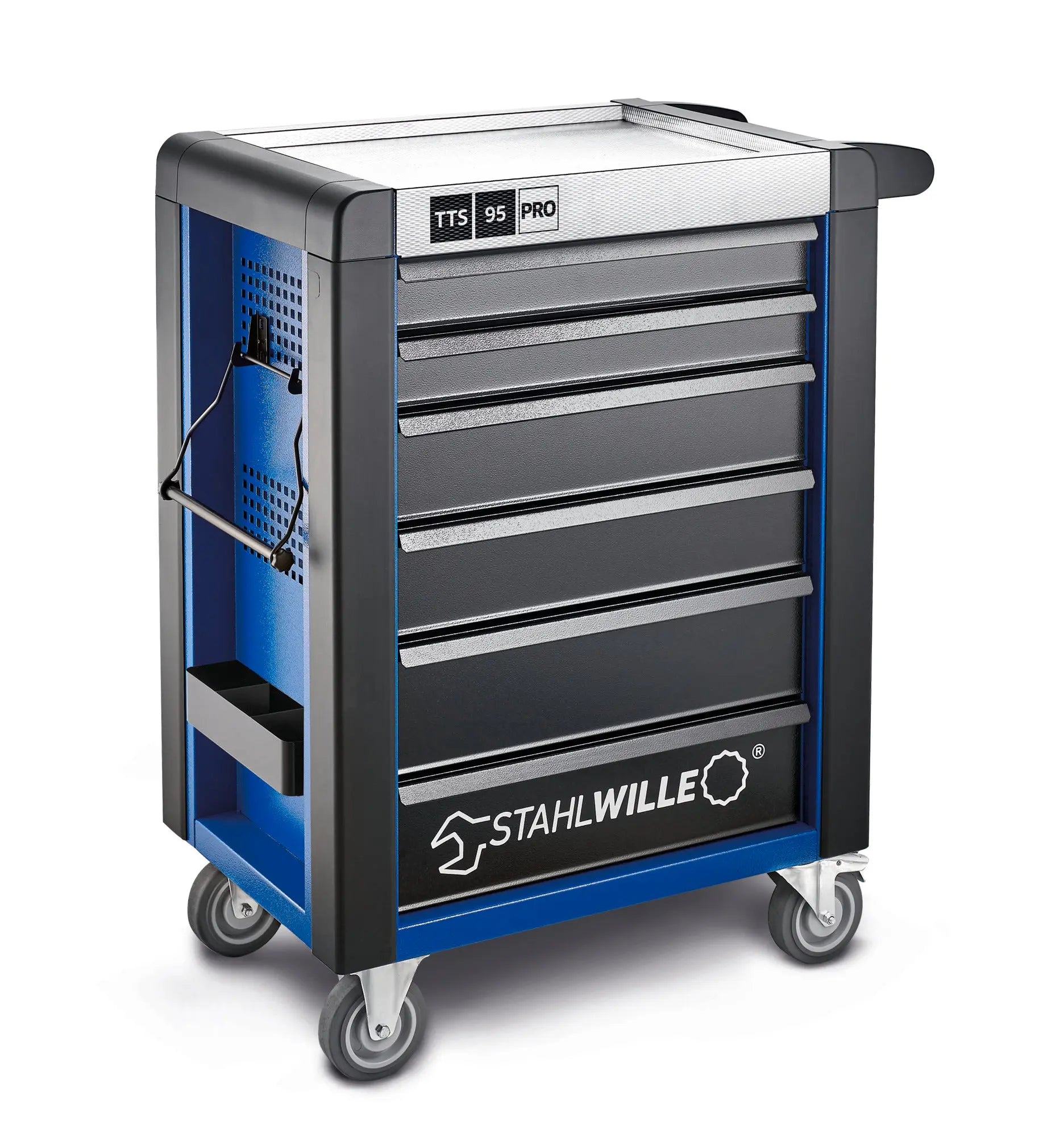 Stahlwille 6-Drawer Blue and Black Tool Trolley - ST 81200161 Stahlwille