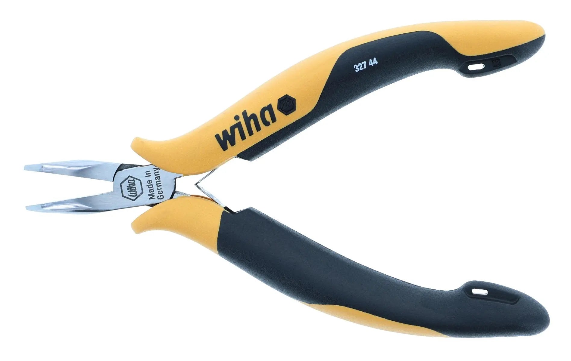 Wiha 32744, ESD Prec Snipe (Chain) Bent Nose Pliers Wiha