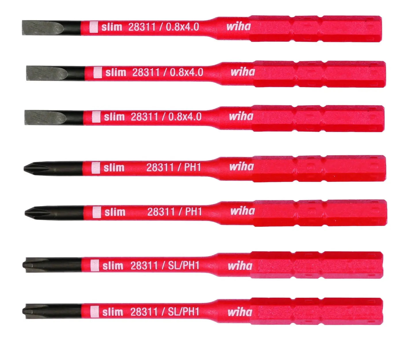 Wiha 28373, Insualted SlimLine Blade 7 Pc. Set Wiha