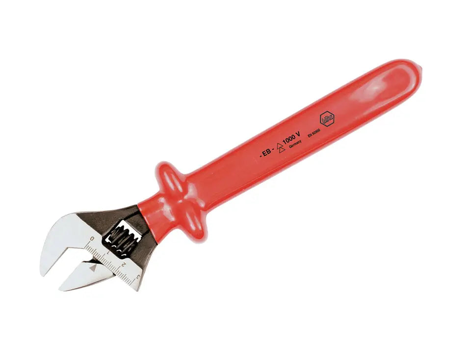 Wiha 76212, Insulated Adjustable Wrench 12" Wiha