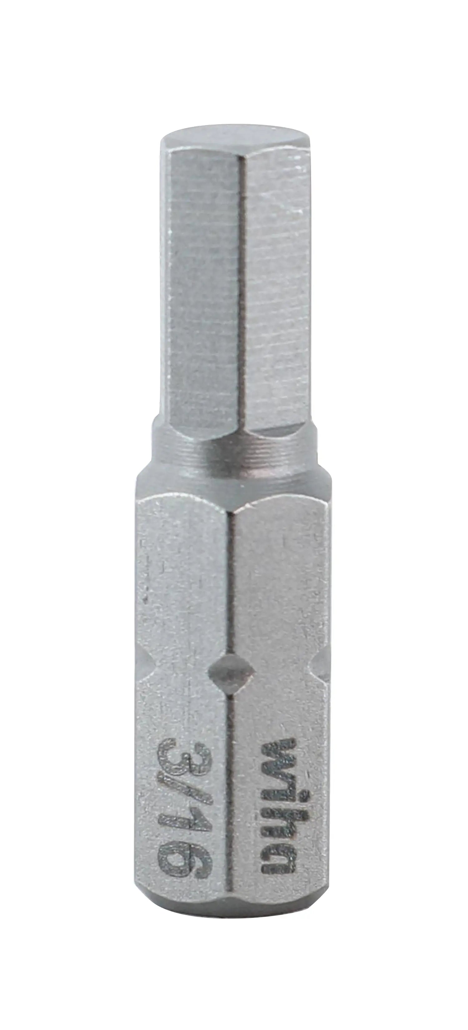 Wiha 71345, Hex Inch Insert Bit 3/16 x 25mm Wiha
