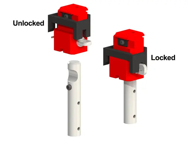 Knight Global Quick Connect / Disconnect, 1500 lbs Capacity - KG KSAA1001 Quick Connect / Disconnect Knight Global