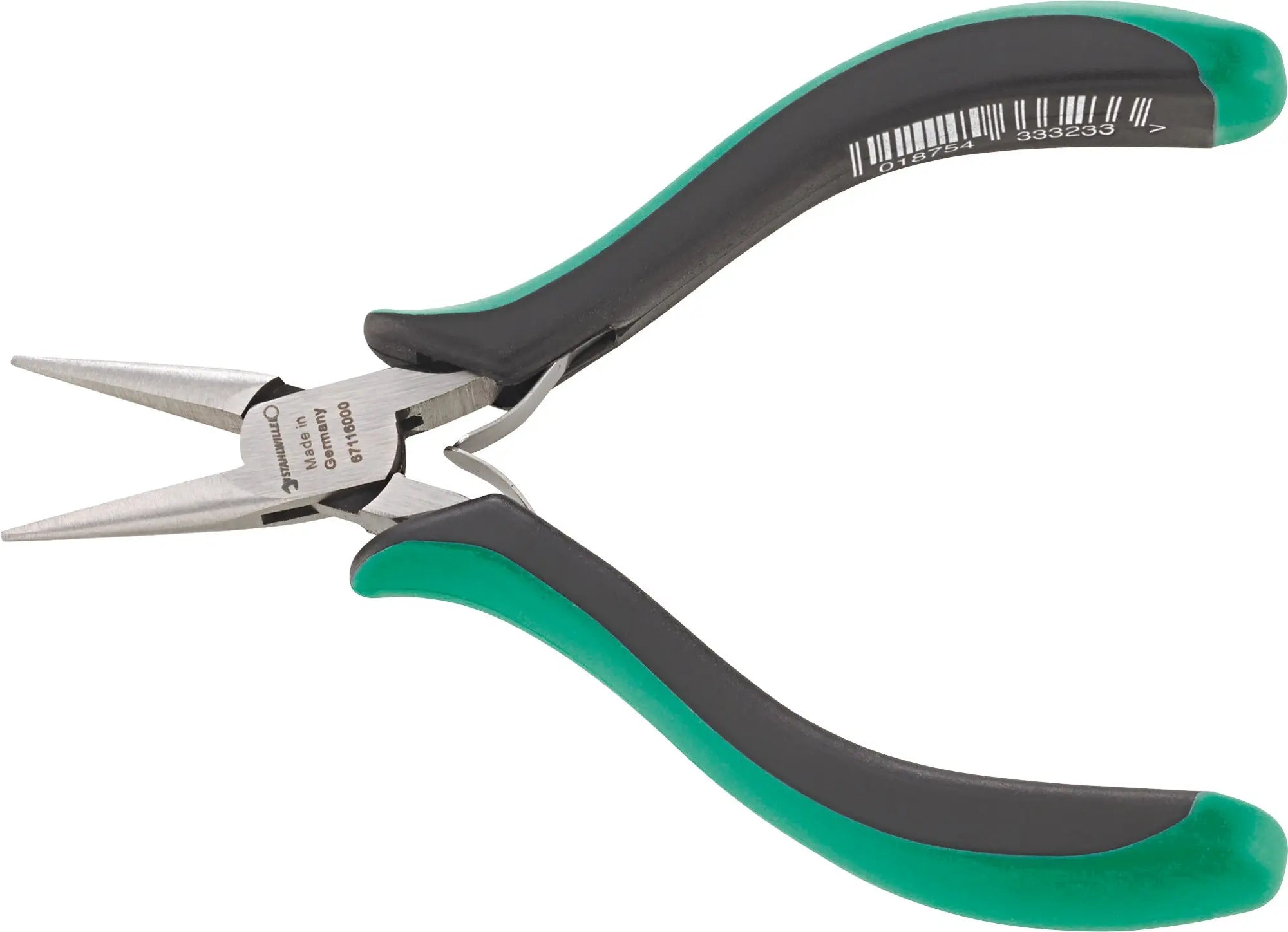 Stahlwille Electronic Flat Round Nose Plier, Length 130mm - ST 67116000 Stahlwille