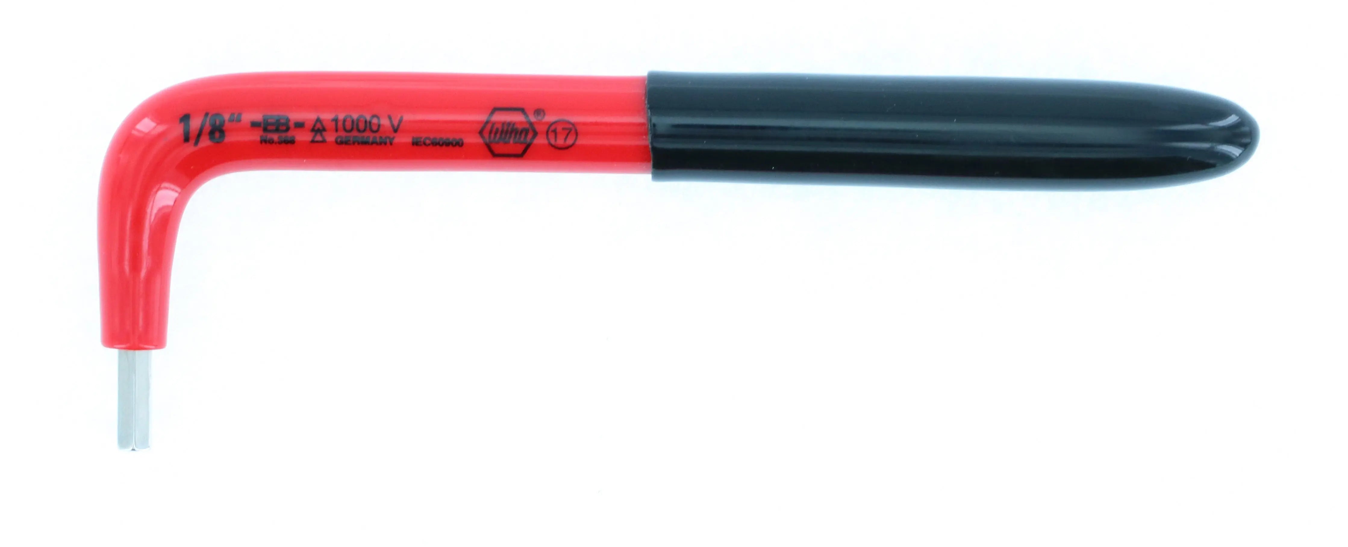 Wiha 13663, Insulated Inch Hex L-Key 1/8" Wiha