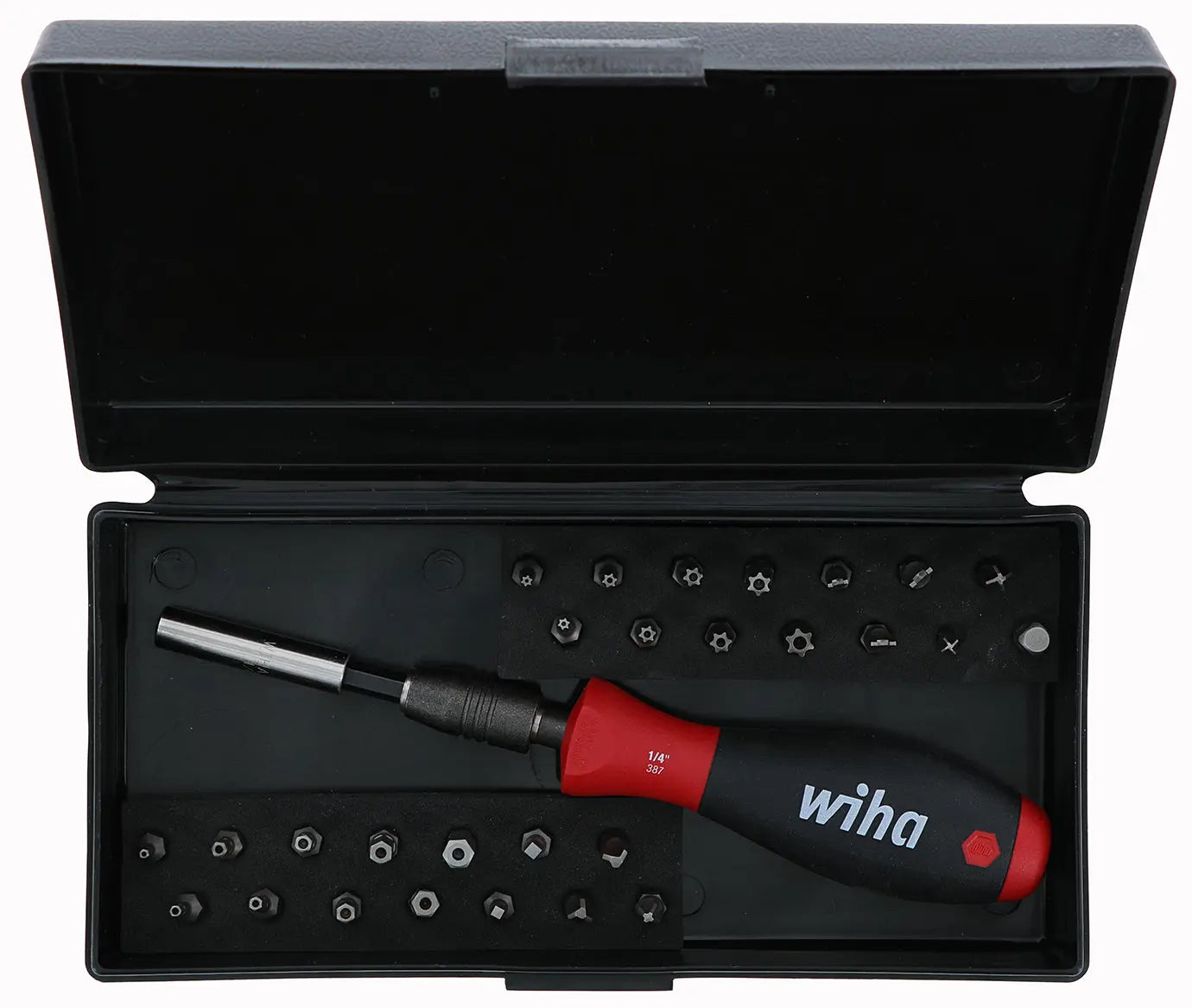 Wiha 71987, Security Bit Set W/CentroFix Handle 29Pc Wiha