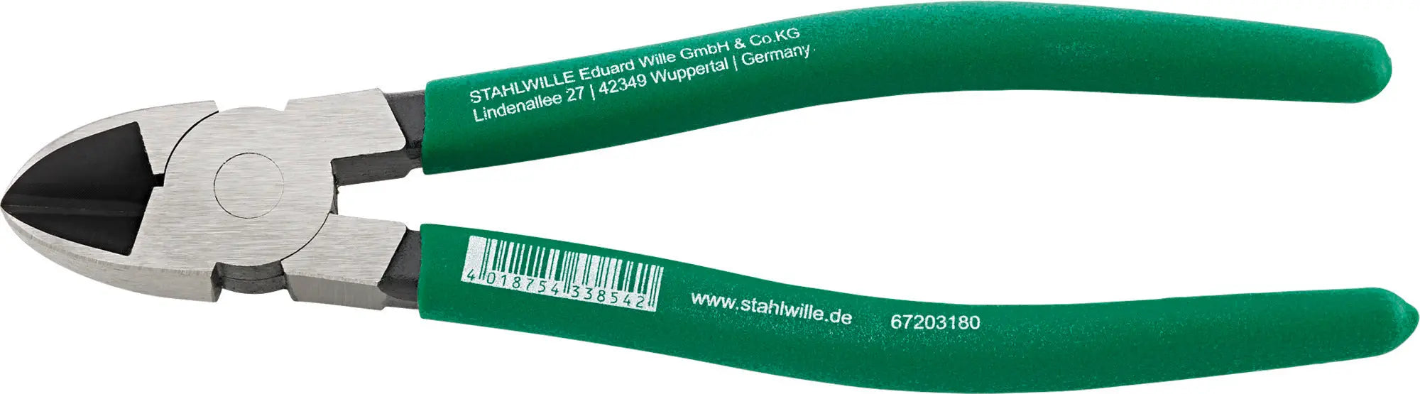 Stahlwille Polished Side Cutter, Length 180mm - ST 67203180 Stahlwille