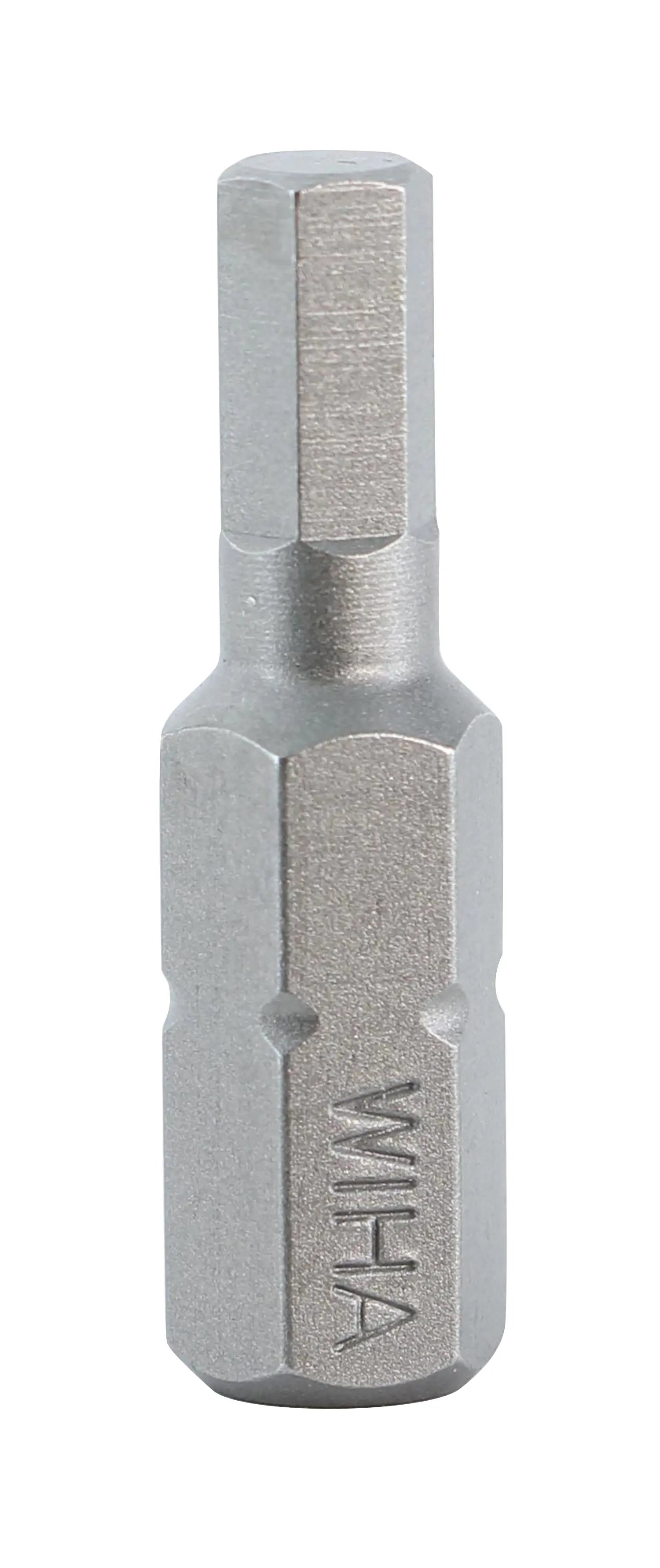 Wiha 71312, Hex Metric Insert Bit 4.0 x 25mm Wiha