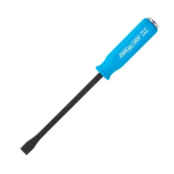 Channellock Curved Strike Cap Professional Pry Bar, 5/8 x 7 in, 12 in Overall Length - CL PR12C Channellock