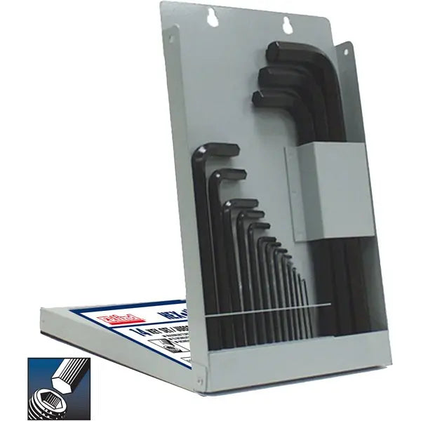 Eklind Set of 14 Long Hexagon L-Key with Metal Box - EK 10614 Hexagon L-Key Set Eklind