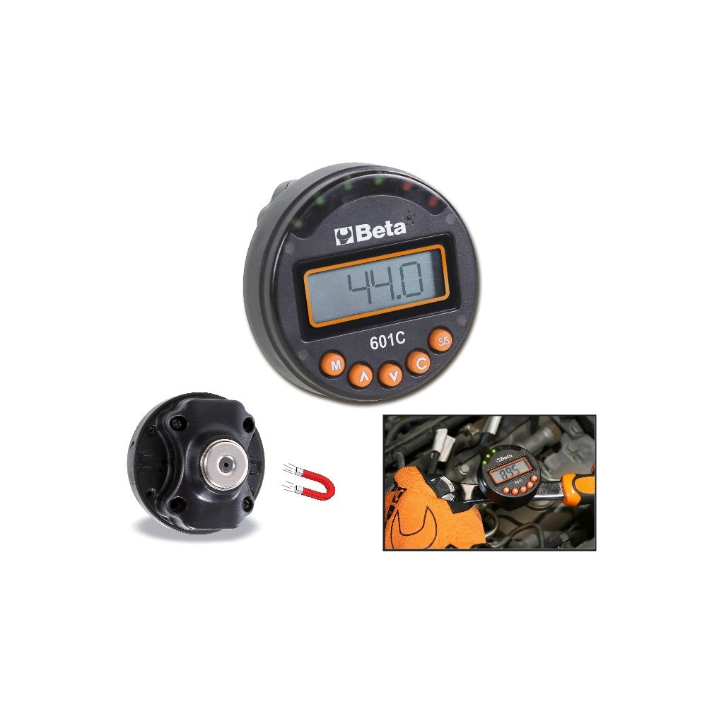 Beta Tools (Article# 601C) Digital Torque Angle Indicator, Accuracy: +/-2% - BT 6010100