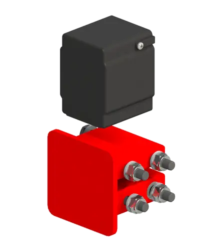 Knight Global End Cap Assembly for ERAD6000 Rail and ERail - KG EMRAA6182 Knight Global