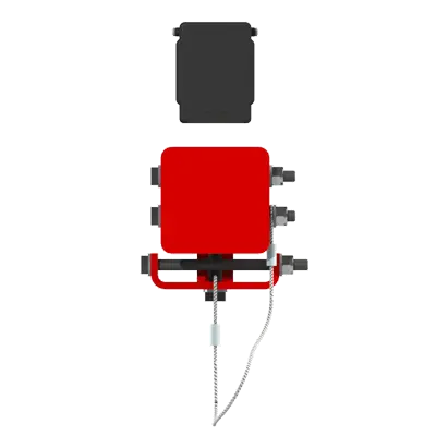 Knight Global Redundant End Cap Assembly for ERAD6000 Rail and ERail - KG EMRAS6171 Knight Global